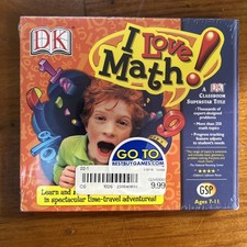 DK I Love Math For ages 7-11  PC CD picture