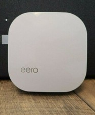eero Pro B010001 bundle with (1) eero beacon. Both in white.  picture