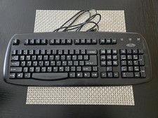 BELKIN F8E885 USB Enhanced Keyboard Black with Feet picture