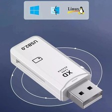 XD Card Reader Photos Memory Adapter + USB C Converter for Olympus Fuji Cameras picture