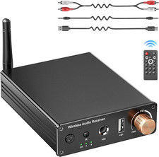 Bluetooth 6.0 Receiver, Hi-Fi Adapter with Wireless Long-Range Low-Latency picture