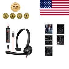 HW02 USB Headset: Noise Cancelling, Detachable Mic, & In-line Control for Cla... picture