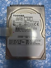 [Used] TOSHIBA MK2576GSX 250GB/8MB 3952 hours usage Management No: C123 picture