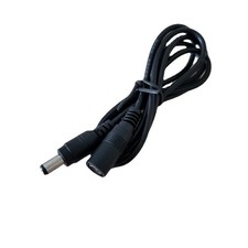 DC 12V 5.5/2.1mm 5.5 2.1 Male Female Power Adapter Cable Connecter 1M picture