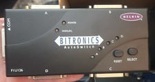 VINTAGE BELKIN BITRONICS AUTOSWITCH 4 PORT F1U126 picture