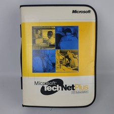Vtg Microsoft Tech Net Plus Monthly CD Subscription 1999 2001 Discs Drivers picture