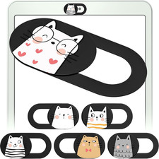 MESMOS Cat-Themed Webcam Cover Slide - Perfect Gift for Cat Lovers picture