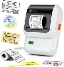 Phomemo M100 Label Maker Machine Thermal Bluetooth Mini Barcode Printer Lot picture