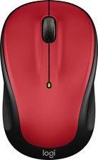 Logitech - M325s Wireless Optical Compact Ambidextrous Mouse - Wireless - Red picture