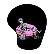Britimes Ergonomic Mouse Pad with Wrist Support Black Large, Skeleton picture