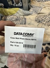 Box 10 Data Comm Electronics 30-2312 Wall Plate Decor White picture