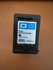 Refilled High Yield Black Inkjet Print Cartridge 65XL picture