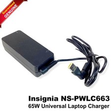 Genuine Insignia 65W AC Power Adapter & Laptop Charger Cable NS-PWLC663 picture