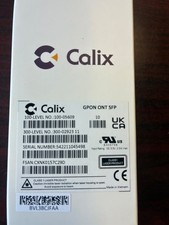 Calix 100-05609 GPON ONT SFP BVL3BCJFAA picture