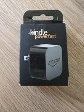 Genuine Amazon PowerFast 9W Wall Charger For Kindle & Fire Devices NEW Unopened  picture