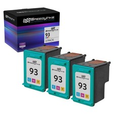 3 Pack Reman Hewlett Packard HP 93 / C9361WN Tri-Color Ink Cartridge picture