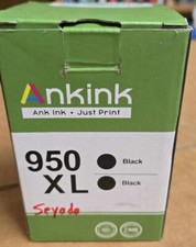 (2 Pack) Ankink Compatible Black Ink Cartridge for HP 950XL 951XL for OfficeJet picture