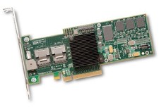 LSI LOGIC 8PORT Sata+SAS Pcie 256MB 3GBPS picture
