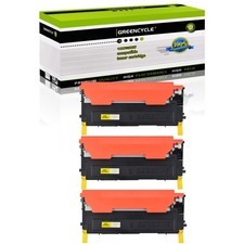 3× Yellow CLT-409S TONER For Samsung Color CLX-3175 CLX-3175n CLX-3175fn Printer picture