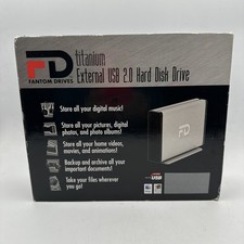 Fantom Drives Titanium II 80GB USB 2.0 3.5