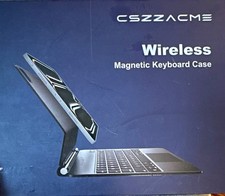 CSZZACME Wireless Magnetic Keyboard Case - iPad Pro 13-inch M5/M4. $99 new picture