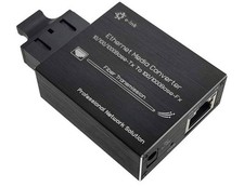 Mini Gigabit Fiber Media Converter RJ4510/100/1000Base-Tx to 100/1000Base-Fx ... picture