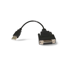1ft USB to Gameport DB15 Adapter Microsoft Sidewinder Logitech Joystick Black picture