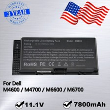 M6600 Battery for Dell Precision M4600 M4700 M4800 M6700 M6800 Type FV993 87Wh picture