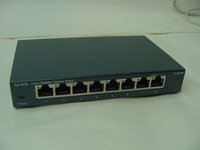 TP-LINK 8 PORT GIGABIT DESKTOP SWITCH TL-SG108 - NO POWER CORD INCLUDED picture