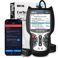 Innova 5210 OBD2 Scanner Engine Code Reader Battery Tester Live Data Diagnostic picture