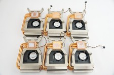 6pc Used Works Dell Optiplex Heatsink Fan Combo PVB080G12H Copper Pipe picture