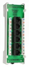 Leviton 47605-C5B CAT5 PWA MOD FOR STRUCTURED MEDIA 6PORT picture