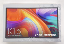 Kado Sceptre K165w-fpnt Portable Monitor for Laptop 15.6 HDMI Dual USB TypeC K16 picture