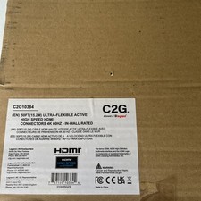 C2G Ultra Flexible 4K Active HDMI 50ft Cable C2G10384 In Wall Rated - New Sealed picture