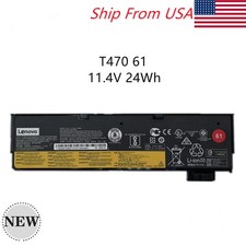 61 OEM 24WH 01AV423 Battery For Lenovo ThinkPad T470 T480 SB10K97579 SB10K97580 picture
