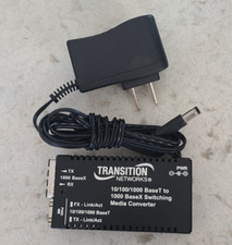 Transition Networks 10/100/1000Base-T to 1000Base-S Switching Media Converter picture