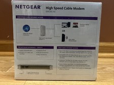 NETGEAR (CMD31T-100NAS) High Speed Cable Modem DOCSIS 3.0  BRAND NEW picture