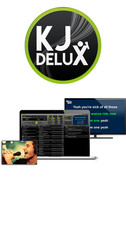 Best Karaoke Software 1300 FREE SONGS Windows KJ Deluxe FREE PC SUPPORT picture
