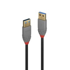 Lindy 2m USB-A 3.0 Cable Anthra Line [36752] picture