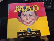 Totally MAD (PC,1999) CD-ROM Every Issue of MAD Magazine 1952-1998 + USER GUIDE picture