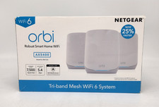 Netgear Orbi RBK763-100NAS AX5400 Mesh 1 Router + 2 Satellites picture