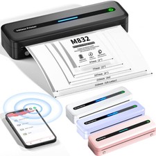 Phomemo M832 Printer Portable Wireless Bluetooth Thermal Inkless Printer LOT picture