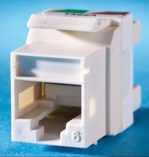 (Box Of 20) Legrand OR-KS6A-36 TechChoice Cat6 Keystone Jack, Blue  picture