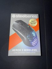 SteelSeries Aerox 3 Wireless Ultra Lightweight Gaming Mouse - BEAND NEW SEALED picture