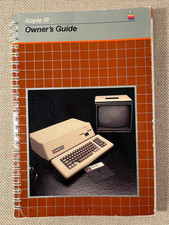 Original Apple III Computer User OWNER'S GUIDE Spiral Bound Vintage picture