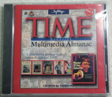 Time Magazine Multimedia Almanac (PC, 1996) Vintage Windows 95/98 Software picture