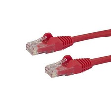 StarTech 3ft Red Snagless Cat6 UTP Patch Cable - ETL Verified picture
