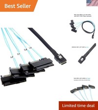 Professional 2-Pack Mini-SAS to SAS Cables 1M - Optimal for RAID Setup picture