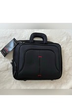 New Black Eco Style Laptop Computer Tech Travel Bag fits 16.1” picture