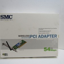 SMC Wireless EZ Connect “g” PCI Adapter SMCWPCI‑G2 – 802.11g 54Mbps – Sealed New picture